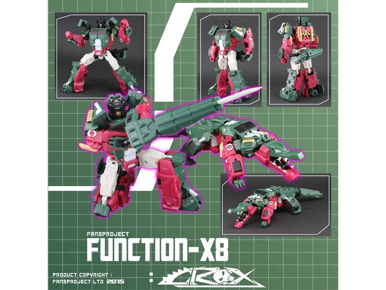 Fans Project  Function-X08: Crox (2015)