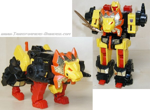 G1 Japan Transformers 2010 Razorclaw (1986)