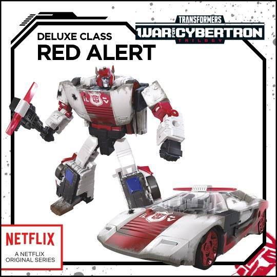 War for Cybertron Trilogy Netflix Series Red Alert (2020)