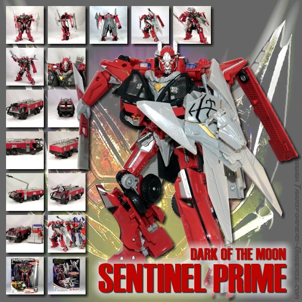 Transformers Dark of the Moon- Sentinel Prime with cosmic …